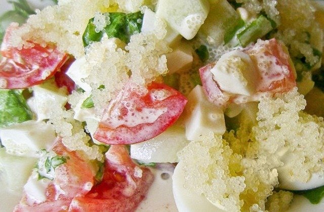  ochen vkusnye salaty s krevetkami i krabovymi palochkami62 Дуже смачні салати з креветками і крабовими паличками