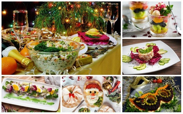  prostye i vkusnye salaty na novyjj 2019 god dlya prazdnichnogo stola Прості і смачні салати на Новий 2022 рік для святкового столу