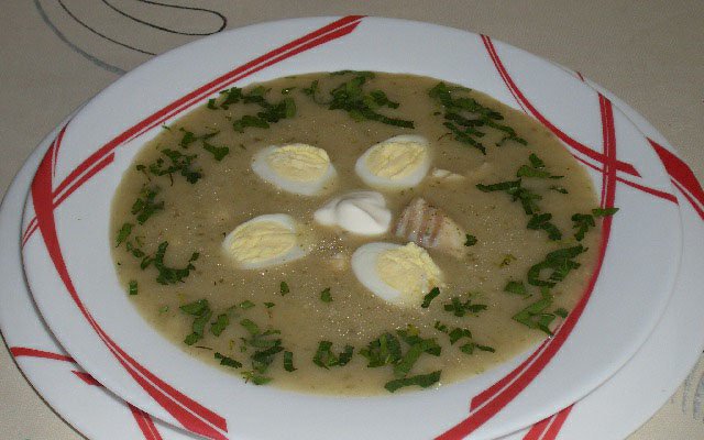  recepty prigotovleniya klassicheskogo shhavelevogo supa s yajjcom i krupami131 Рецепти приготування класичного щавлевого супу з яйцем і крупами