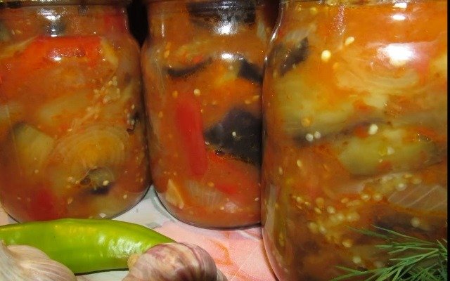  recepty prigotovleniya lecho iz pomidor i perca, s baklazhanami na zimu34 Рецепти приготування лечо з помідорів і перцю, баклажанів на зиму