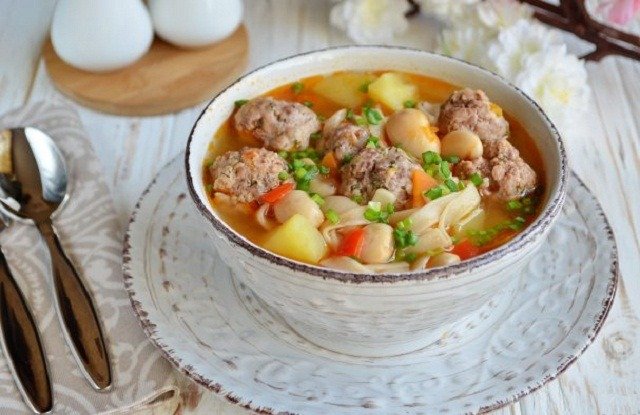  recepty prigotovleniya supa s frikadelkami i fasolyu1 Рецепти приготування супу з фрикадельками і квасолею