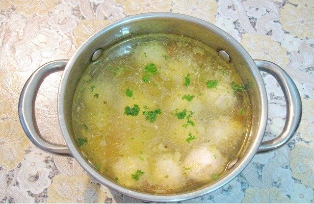  recepty prigotovleniya supa s frikadelkami i fasolyu37 Рецепти приготування супу з фрикадельками і квасолею