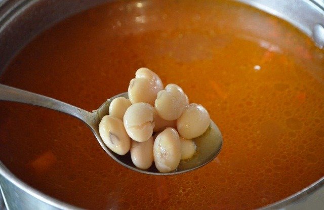  recepty prigotovleniya supa s frikadelkami i fasolyu6 Рецепти приготування супу з фрикадельками і квасолею