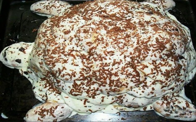  recepty prigotovleniya vkusnogo originalnogo prazdnichnogo torta cherepakha103 Рецепти приготування смачного оригінального святкового торта «Черепаха»