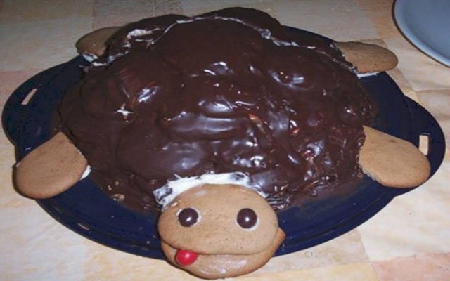  recepty prigotovleniya vkusnogo originalnogo prazdnichnogo torta cherepakha85 Рецепти приготування смачного оригінального святкового торта «Черепаха»