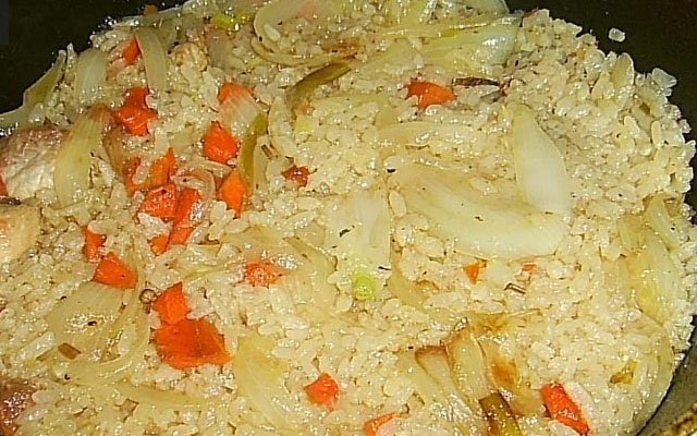  recepty prigotovleniya vkusnogo rassypchatogo risa s ovoshhami i myasom15 Рецепти приготування смачного розсипчастого рису з овочами і мясом