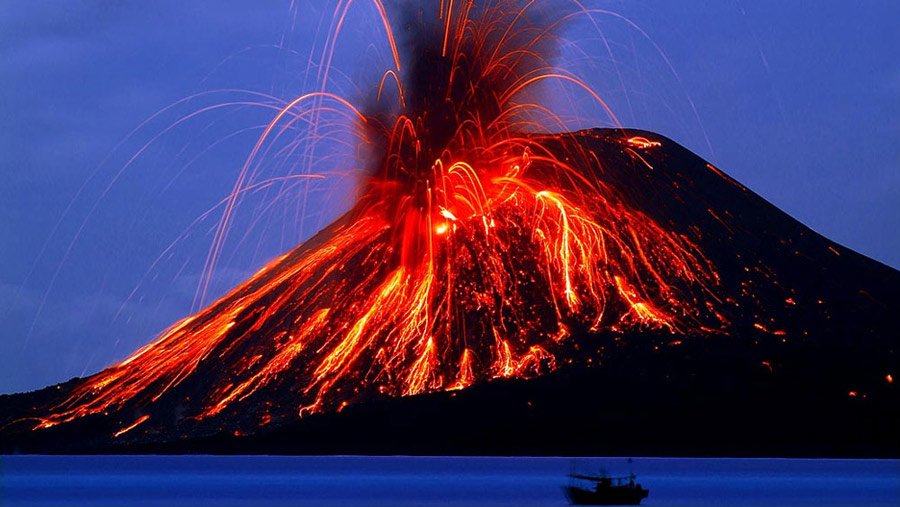 gde nakhoditsya vulkan krakatau na karte mira: koordinaty12 Де знаходиться вулкан Кракатау на карті світу: координати