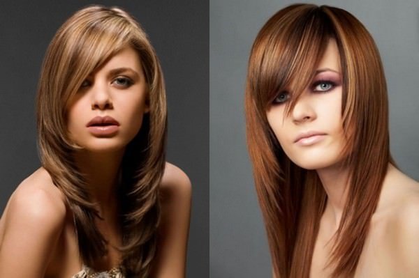 146b532cda52a423e025558348f21c64 Стрижки для дівчат на середні волосся: красиві і модні, з чубком і без.