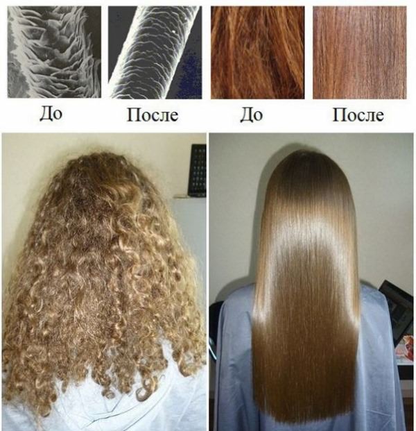 176ae4f809225717dbd16150f6199346 Кератинове випрямлення волосся: плюси і мінуси, наслідки. Як і чим роблять, кошти. Фото результатів