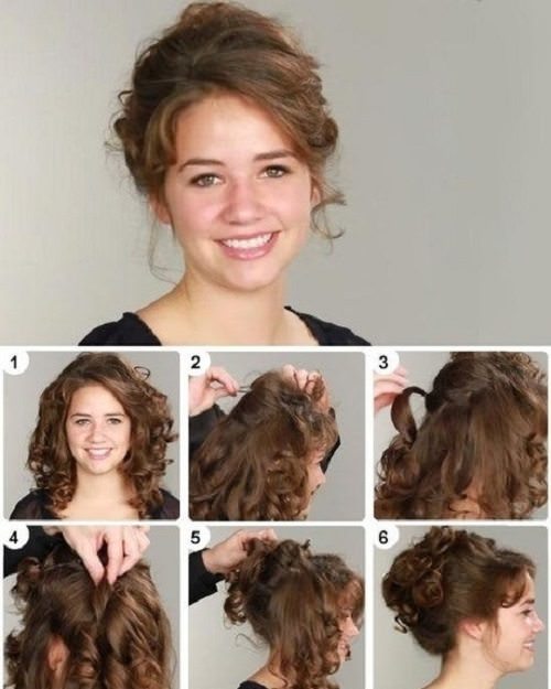 1a8c4bd7e97604bb01fc8bb24751ac98 Як зробити зачіску самій собі легко і швидко: красиві зачіски на середні, короткі, довгі волосся. Покрокові інструкції з фото
