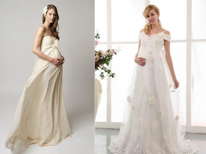 5ae6dcc4495fca733b64137954e59d33 Весільні сукні у грецькому стилі для вагітних, повних дівчат, ніжних відтінків, з рукавами. Фото з цінами, каталог