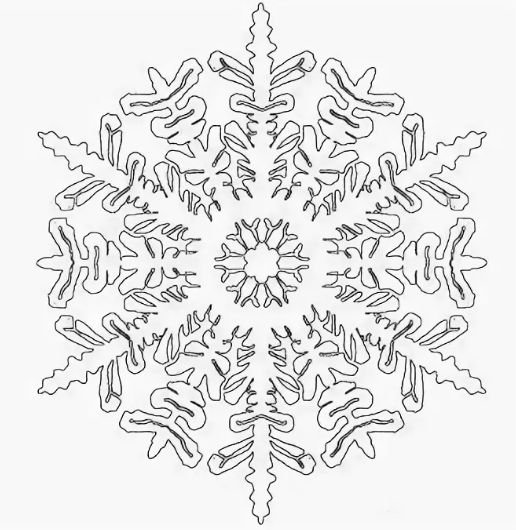7c443a6c174a1768f9cfcdaef71cd81a Трафарети (шаблони) сніжинок на вікна до нового року для вирізання з паперу