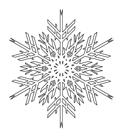 e7d18d104fb64c9095705a4971bde5ea Трафарети (шаблони) сніжинок на вікна до нового року для вирізання з паперу