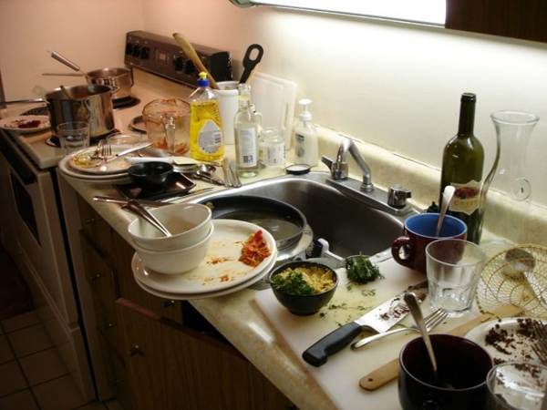 0f93e1706fde3b56033662485fb8e526 Чому не можна залишати брудний посуд на ніч?