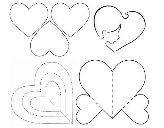 2b45f54084508a9848ec89d68c7c1204 Валентинка на 14 лютого своїми руками: як зробити листівки валентинки з паперу