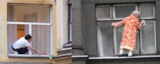 kak pomyt okno snaruzhi, esli ono ne otkryvaetsya132 Як помити вікно зовні, якщо воно не відкривається