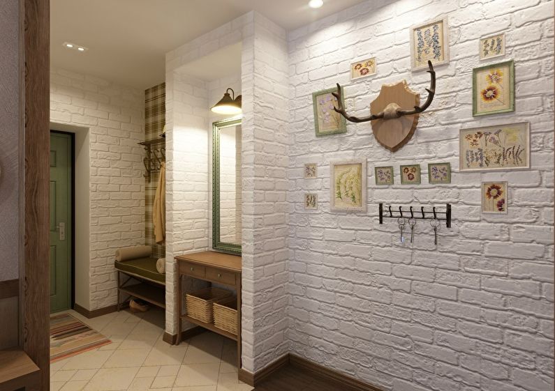 prikhozhaya v stile loft: kak oformit interer koridora s zerkalom i veshalkojj536 Передпокій в стилі лофт: як оформити інтерєр коридору з дзеркалом і вішалкою