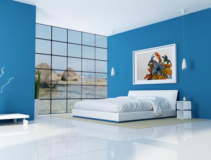 spalnya v stile minimalizm: dizajjn interera, dekor, cvetovaya gamma mebeli, sten, krovati818 Спальня в стилі мінімалізм: дизайн інтерєру, декор, колірна гамма меблів, стін, ліжка