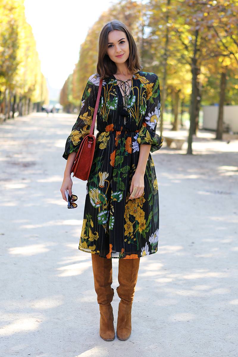  9 стильних прикладів, як носити легкі сукні восени і не виглядати без смаку