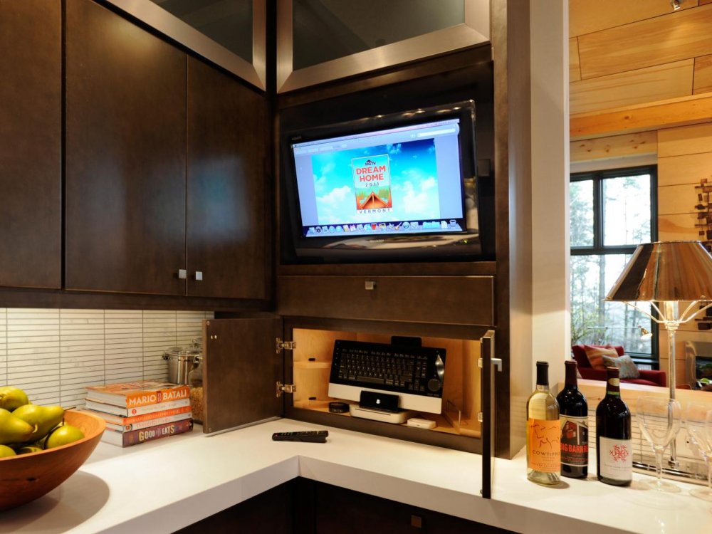  Телевізор на кухню з хорошим кутом огляду: який вибрати, на якій висоті і куди вішати телевізор з кріпленням