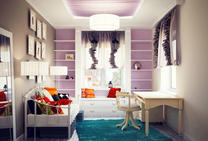 1a79587213185243b5076de09fb8e9f5 Дизайн кімнати для дівчини в сучасному стилі: інтерєр спальні підлітка