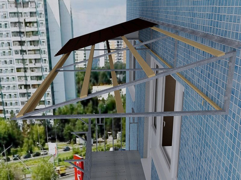 1da1d9555b395c1caabe7b98490c161d Скління балкона в хрущовці: як засклити і зробити внутрішню обробку