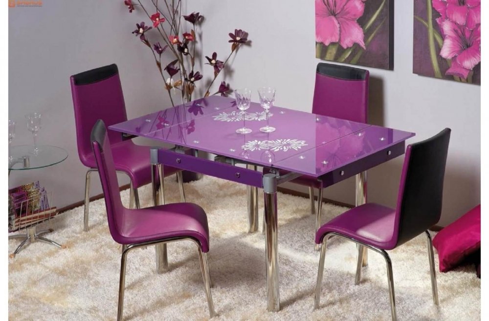 25f2416e51496a22f5eee395c39627d3 Кухня в бузкових тонах: фіолетовий колір в інтерєрі, варіанти поєднання світлих і темних відтінків для стін та фасадів