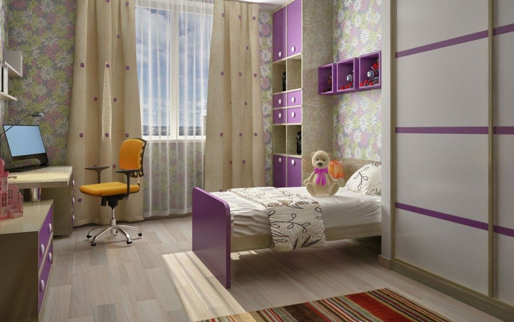 2e2c621a555b6a21744add191ff18a4a Як оформити дитячу кімнату для дівчинки: дизайн приміщення та облаштування зон