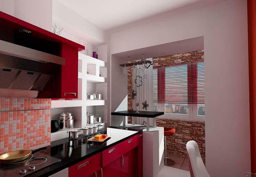 3511480658096e0ee68781f32606d04f Дизайн вузької кухні: як оформити кухонний інтерєр витягнутої планування в квартирі або будинку