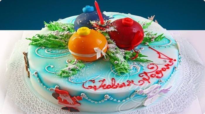 4de39b4112e09f5bc8b5e240968431ed Цікаві торти на Новий 2020 2021 рік — рецепти новорічних тортів в домашніх умовах