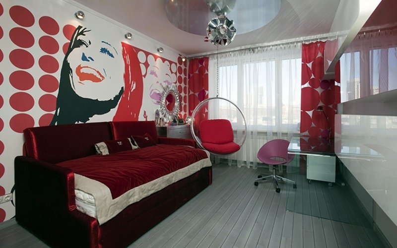 4f5fdfad3fde0ca7a244e30ef2506836 Дизайн кімнати для дівчини в сучасному стилі: інтерєр спальні підлітка
