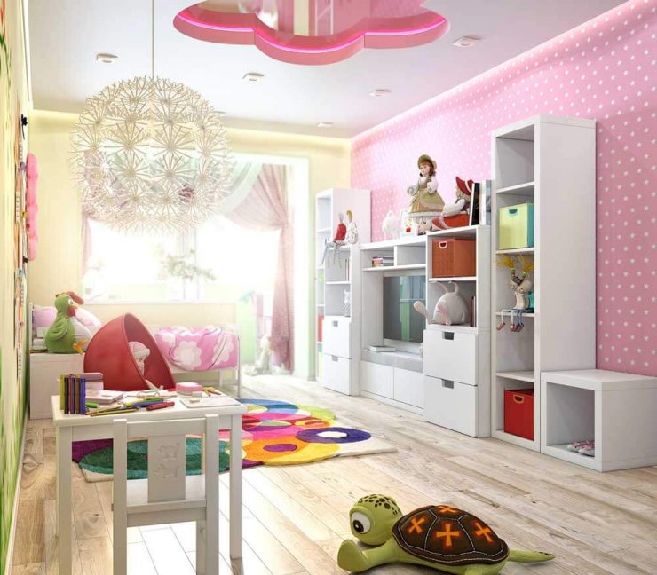 7135f5c80a548286ec947d2596f2c26f Як оформити дитячу кімнату для дівчинки: дизайн приміщення та облаштування зон