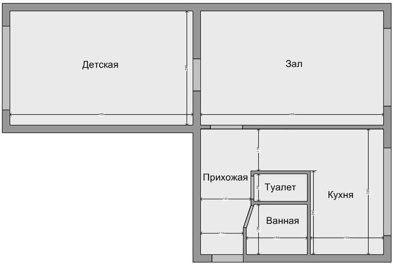 aa3019e95d972749a4baba373606f633 Хрущовка 2 кімнатна: планування, варіанти дизайну, варіанти обробки двокімнатної квартири