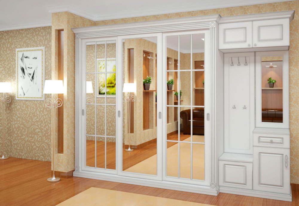 f68b4ff47d47f1916f80d75882db0491 Меблі для вітальні в класичному стилі: дизайн інтерєру коридору