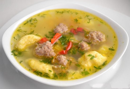 vkusnye supy s kleckami247 Смачні супи з галушками