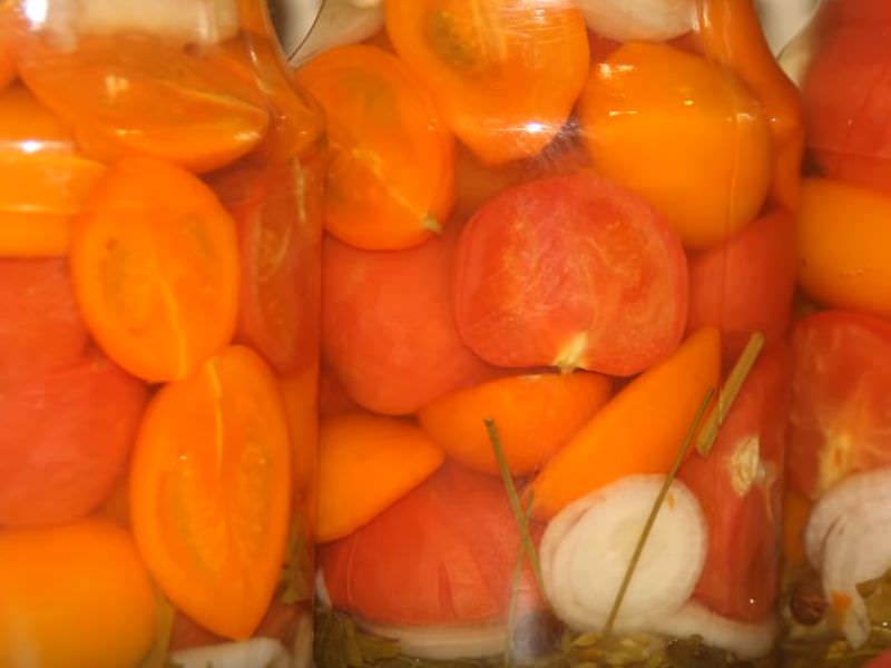 483fa8099a7e3ee9b6bd6932482d4735 Помідори (томати) без стерилізації на зиму — прості рецепти приготування