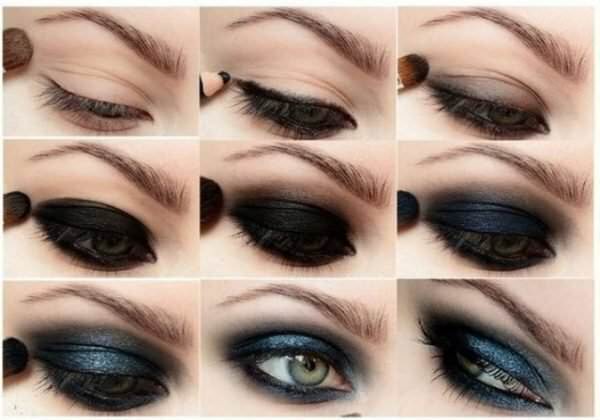  Яскравий макіяж очей, як спосіб привернути його увагу