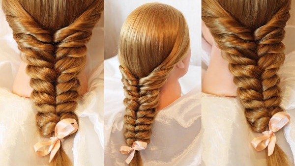 0531322f244a1a0292a6e18e80603a35 Красиві зачіски на довге волосся на торжество для жінок і дівчаток. Фото, інструкції, як зробити