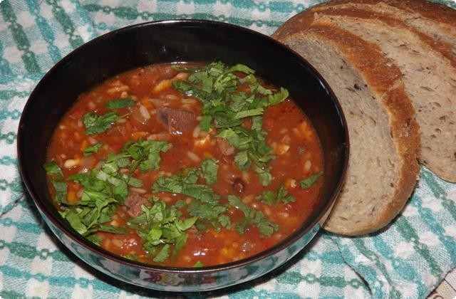 1ff9982acf03d8bf1c57d6cf38096374 Суп харчо — смачний рецепт зі свинини з рисом і томатною пастою