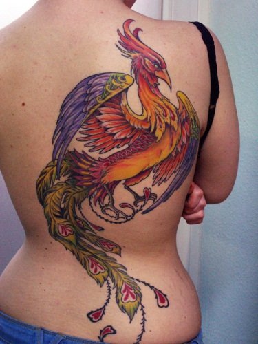 a4ecb951d9d60e8371268b6e893774c3 Татуювання на спині для дівчат. Фото, ескізи, написи з перекладом, крила