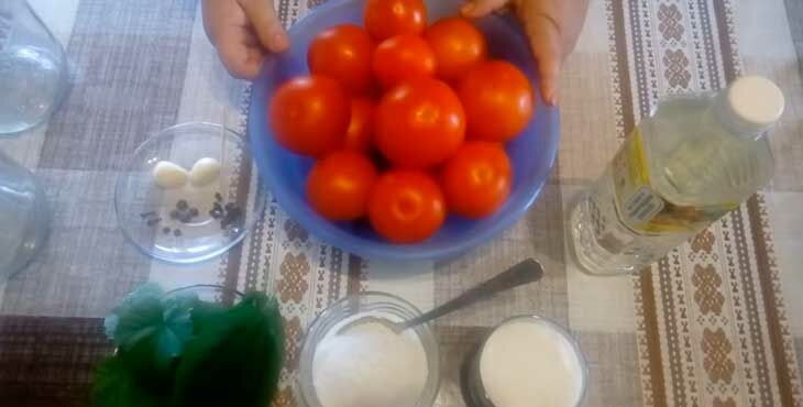 pomidory marinovannye na zimu   ochen vkusnye i sladkie472 Помідори мариновані на зиму   дуже смачні і солодкі