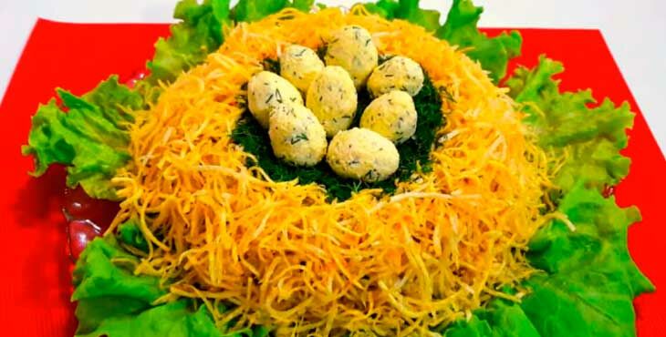 salaty na paskhu – prostye i vkusnye recepty140 Салати на великдень – прості і смачні рецепти
