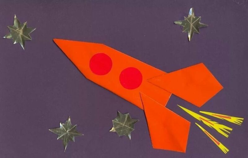 06c693b91c25c9264b9518f325481cc1 Ракета з паперу та картону для дітей: як зробити своїми руками саморобку ракету