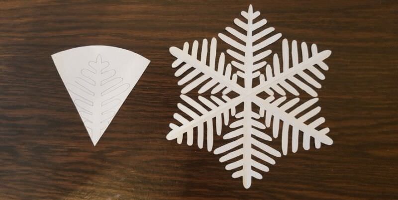 07b80a91d35cb343530938e7d2ddf57c Як зробити сніжинки з паперу легко і красиво на Новий рік? (шаблони для вирізання)