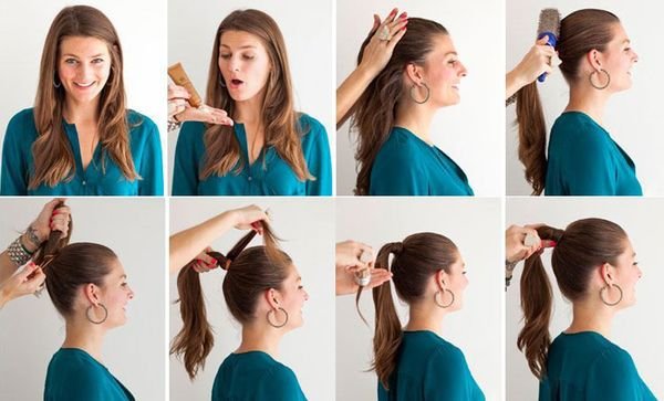 07be3da680c1baa4ac55441c1172c2be Прості зачіски на середні волосся на кожен день, свято, для підлітків. Фото, як зробити покроково