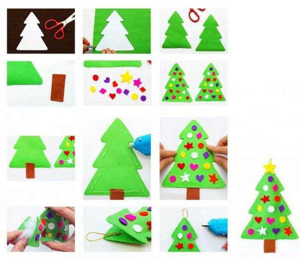 26ec9d81d536170286f4d4208eb28619 Як зробити новорічні іграшки на ялинку з паперу і підручних засобів? Кращі ідеї для дітей