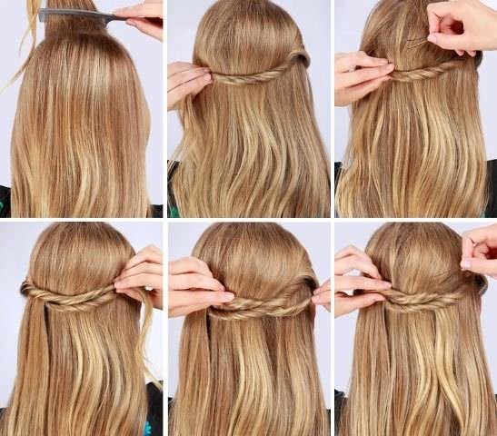 2b04d7beebcda2832fa7c3296bc568b5 Зачіски з косами на середні волосся для дівчаток та дівчат. Фото, як зробити покроково