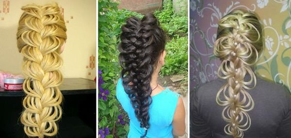 2f3a89dd09c9e5cd156b830c17c3e2d7 Зачіски з косами на середні волосся для дівчаток та дівчат. Фото, як зробити покроково