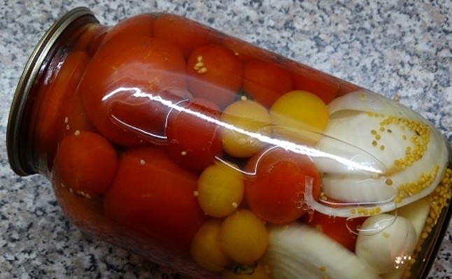 33fbd6600185b82055209d50b9a8a9f7 Солодкі мариновані помідори на зиму: дуже смачні рецепти
