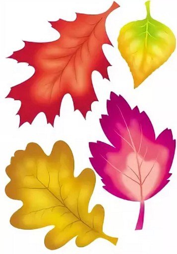3f84783aeed10755176bbe9ca77da719 Осіннє листя з паперу + шаблони і трафарети для вирізання